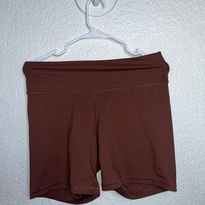 Old Navy Women's Brown-Pink Bike Shorts